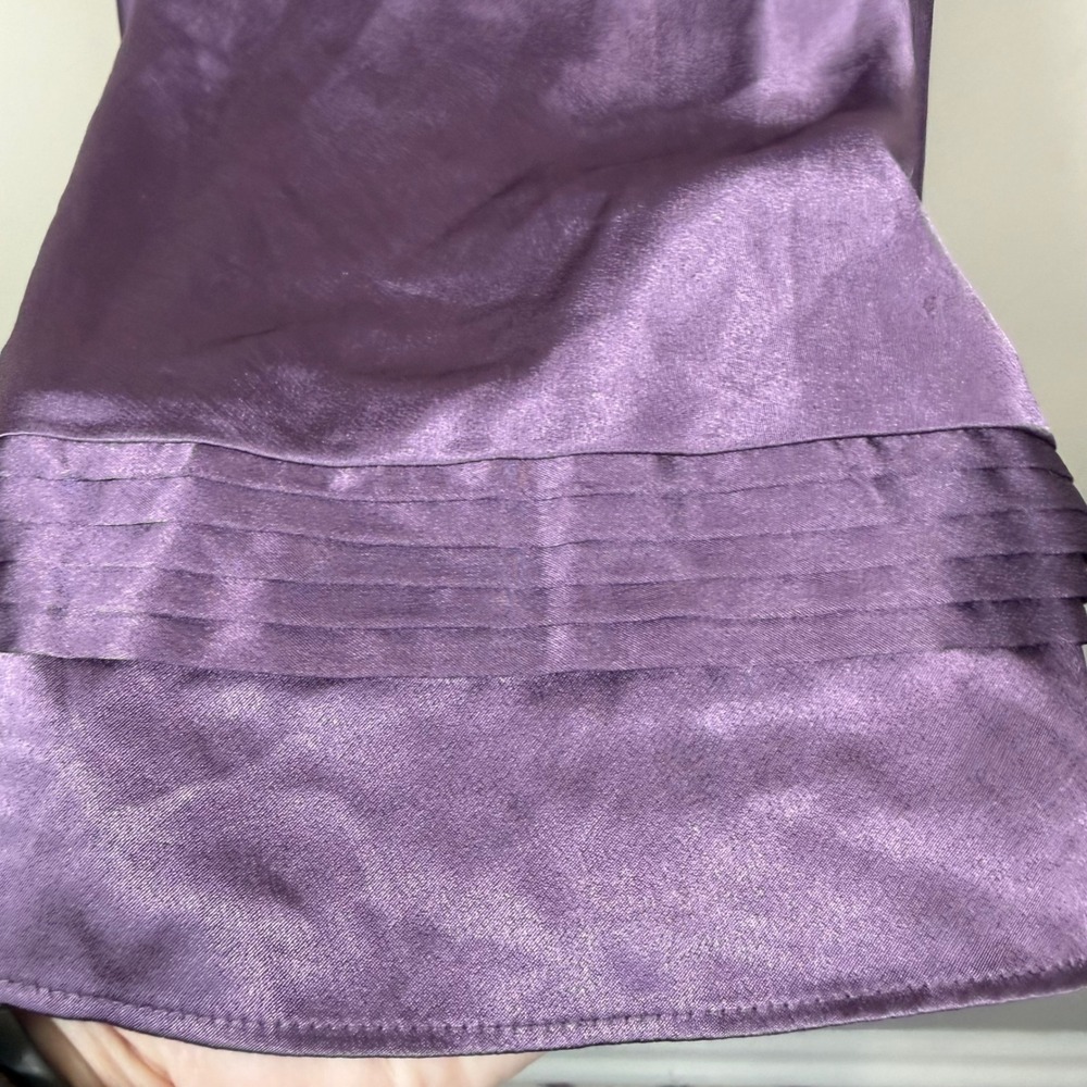 Victoria's Secret Purple Slip Dress Chemise Large - Picture 9 of 9
